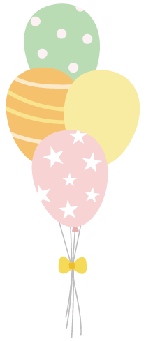 風船イラスト