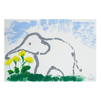 ゆめ花の絵＆書