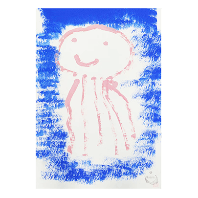 もも夏のお絵描き