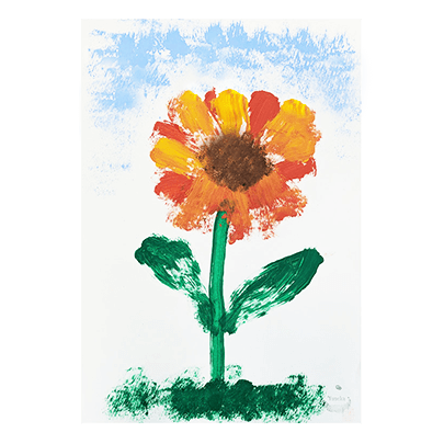 ゆめ花の絵＆書