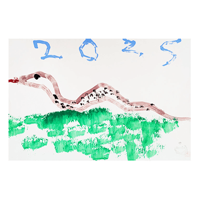 もも夏のお絵描き