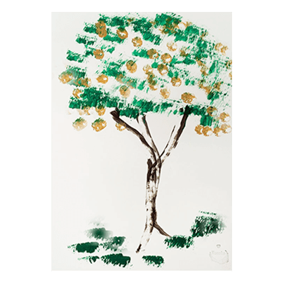 もも夏のお絵描き