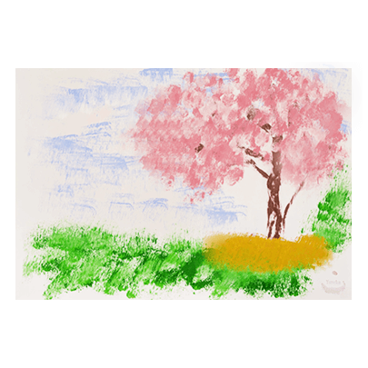 ゆめ花の絵＆書